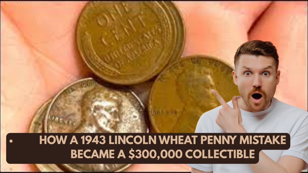 How a 1943 Lincoln Wheat Penny Mistake Became a $300,000 Collectible