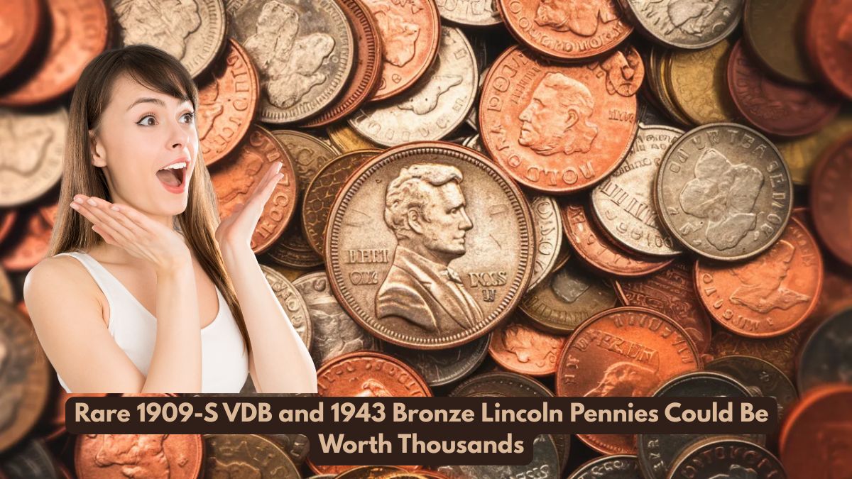 Rare 1909-S VDB and 1943 Bronze Lincoln Pennies Could Be Worth Thousands—Still Circulating Today